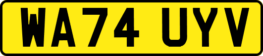 WA74UYV