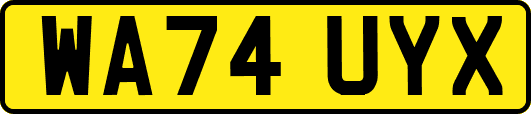 WA74UYX