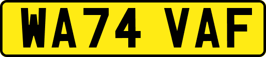 WA74VAF