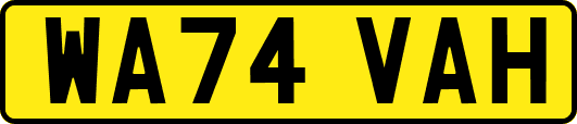 WA74VAH