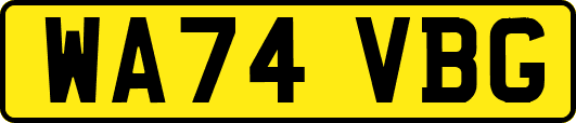 WA74VBG