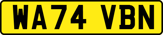 WA74VBN