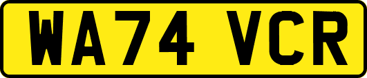 WA74VCR