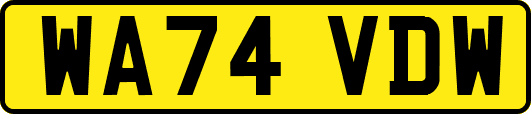 WA74VDW