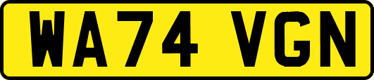 WA74VGN