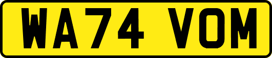WA74VOM
