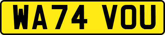 WA74VOU