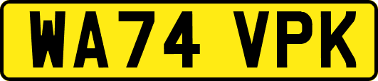 WA74VPK