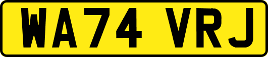 WA74VRJ