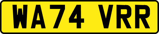 WA74VRR