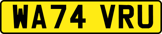 WA74VRU