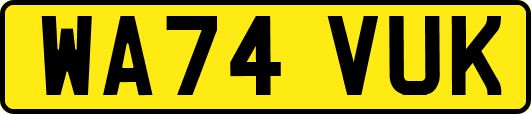 WA74VUK