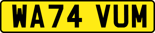 WA74VUM