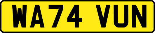 WA74VUN