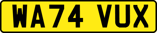 WA74VUX