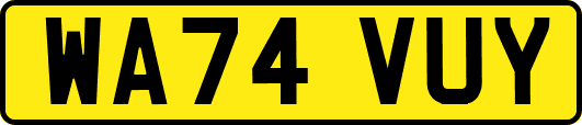 WA74VUY