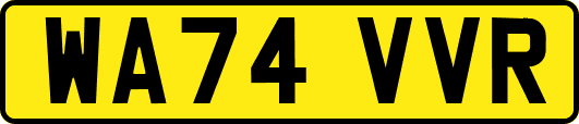 WA74VVR