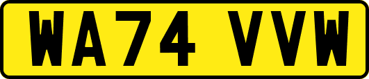WA74VVW