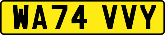 WA74VVY