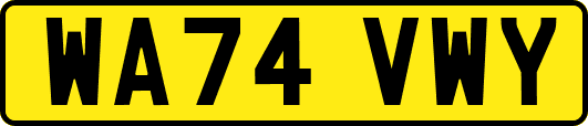 WA74VWY