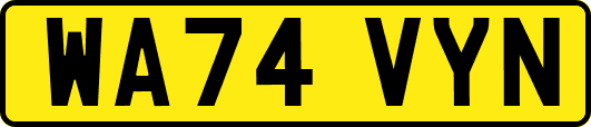 WA74VYN