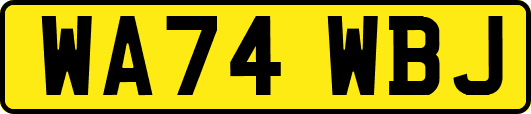 WA74WBJ