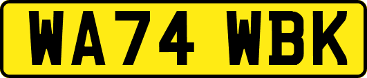 WA74WBK