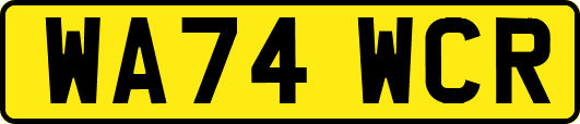 WA74WCR