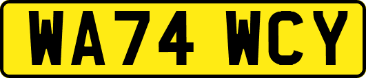 WA74WCY
