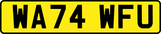 WA74WFU