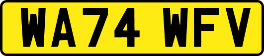 WA74WFV