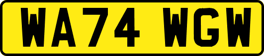 WA74WGW