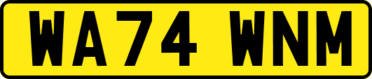 WA74WNM