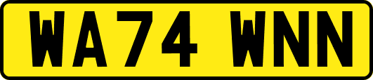 WA74WNN