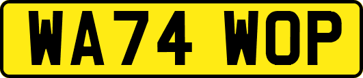 WA74WOP