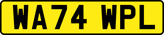 WA74WPL