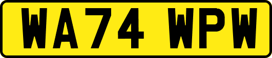 WA74WPW