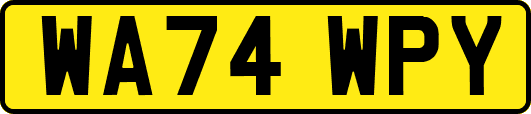 WA74WPY