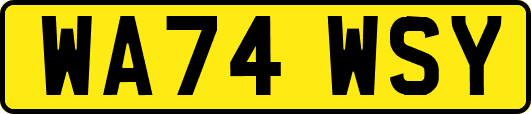 WA74WSY