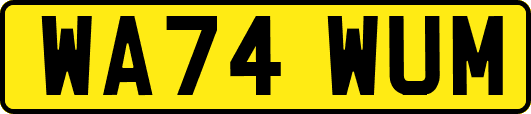 WA74WUM
