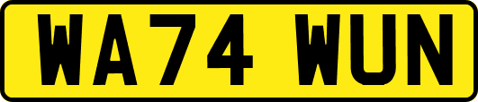 WA74WUN