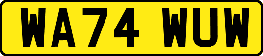 WA74WUW