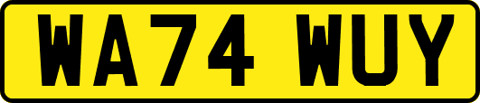 WA74WUY