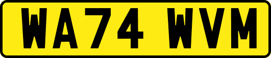WA74WVM