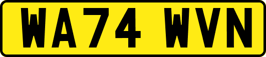 WA74WVN