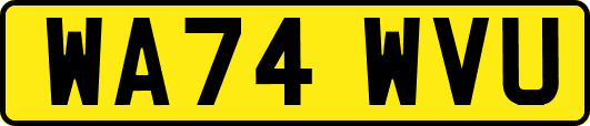 WA74WVU