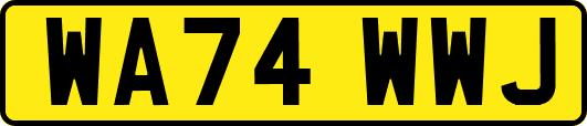 WA74WWJ