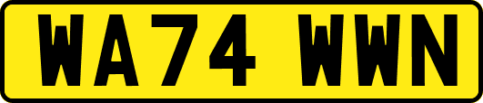 WA74WWN