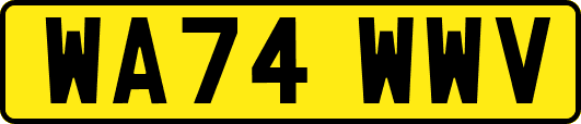 WA74WWV
