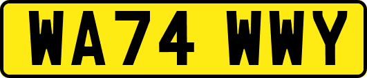 WA74WWY